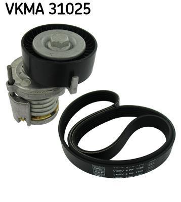 Kit de courroie d'accessoire (Courroie d’alternateur) SKF VKMA 31025